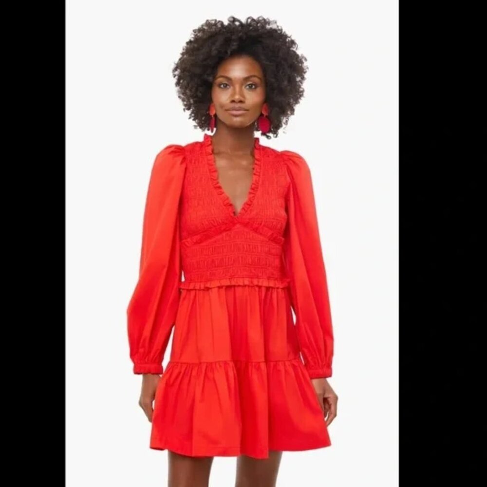 Sea New York Gaia Longsleeve Mini Dress